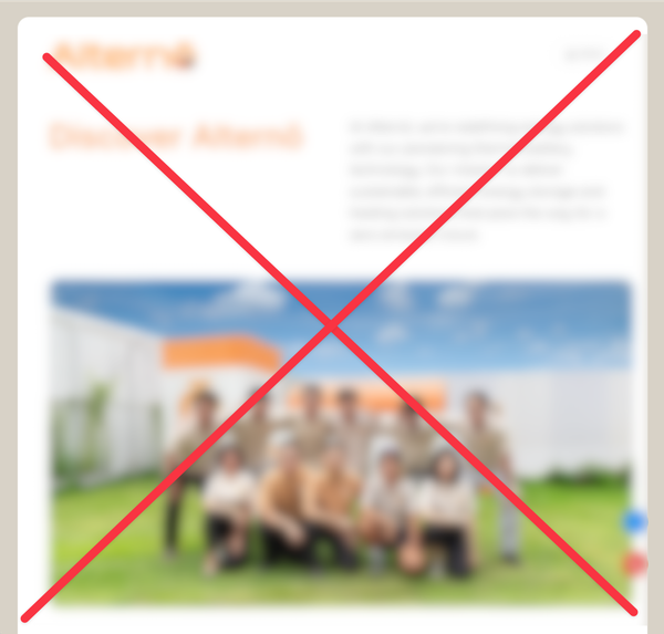 Alterno is stealing my IP & Money