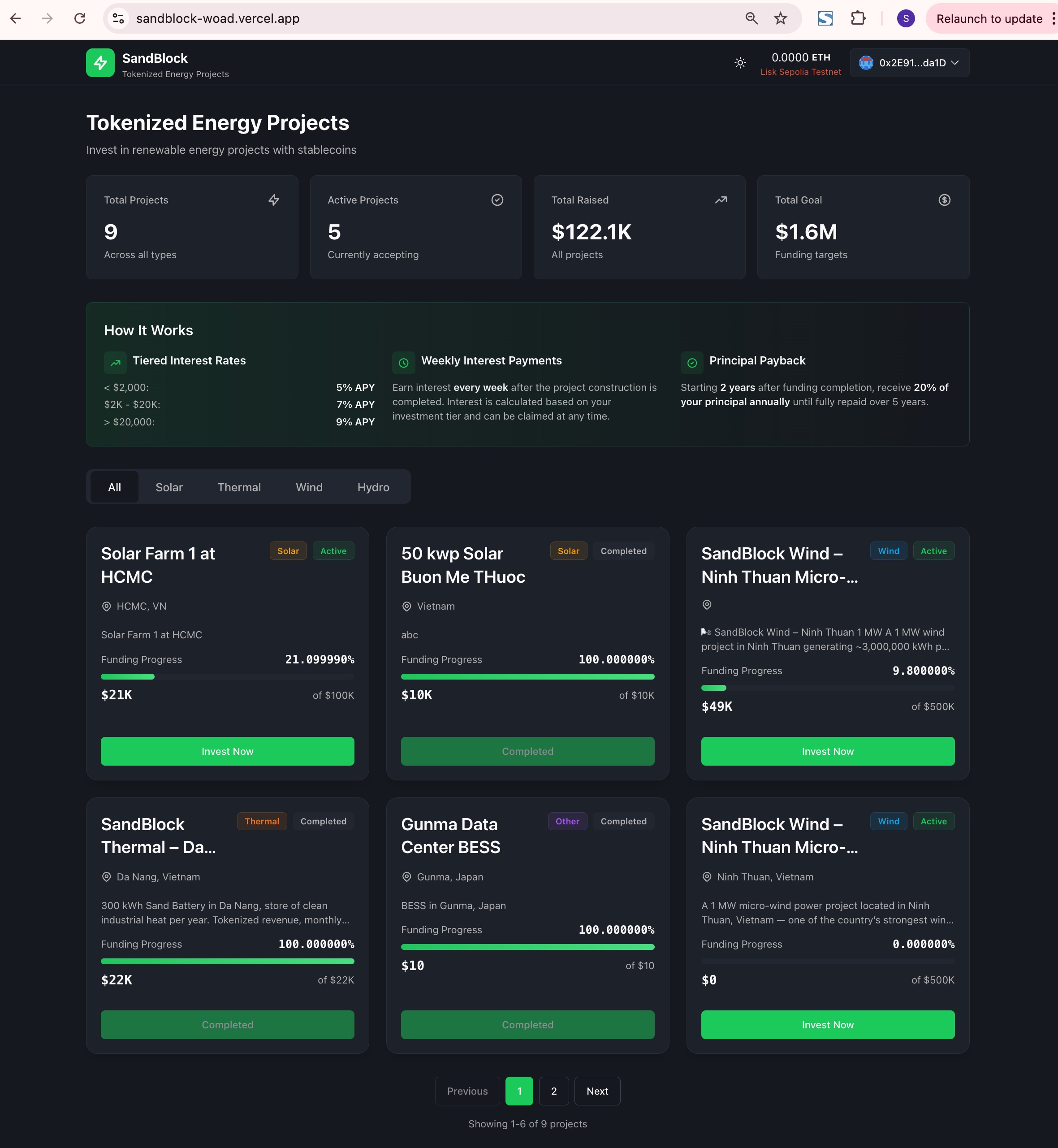 Document image 1 for Alterno Launches SandBlock Crypto Crowdfunding Push