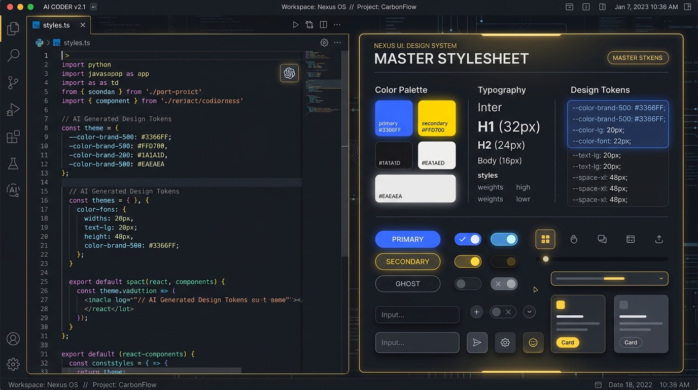 AI Coding & The Master Stylesheet: Building Your Living Design Language